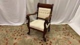 Antique Carved Kings Chair