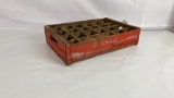 COCA COLA WOODEN DRINK CARRYING CASE/ 24 SLOT