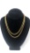 STERLING SILVER GOLD TONED ROPE CHAIN 31G