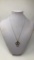 STERLING SILVER CROSS PENDANT & NECKLACE