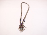 Sterling & Stone Native American Necklace, 21g