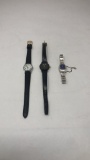 LOT OF 3 WOMENS WRIST WATCHES