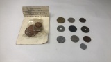 COLLECTION OF FOREIGN COINS