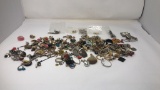 LOT OF COSTUME JEWELRY EARRINGS