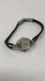 10K SILVER TONED GRUEN LADIES WATCH