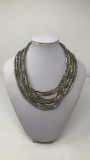 VINTAGE SILVER NECKLACE 118G