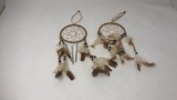 PAIR OF DREAM CATCHER WIND CHIMES