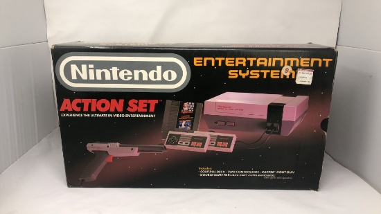 NINTENDO ENTERTAINMENT SYSTEM ACTION SET/ IN ORIGI