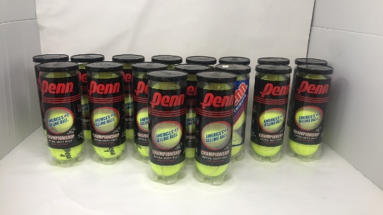 NEW PENN TENNIS BALLS W/ WICKER BOXES