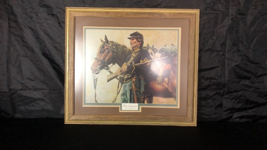 "FIRST SERGEANT BY DON STIVERS SIGNED & NUMBERED