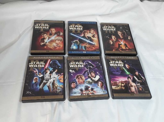 STAR WARS COLLECTION SERIES DVDS
