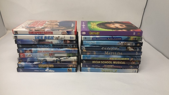 COLLECTION OF DVDS