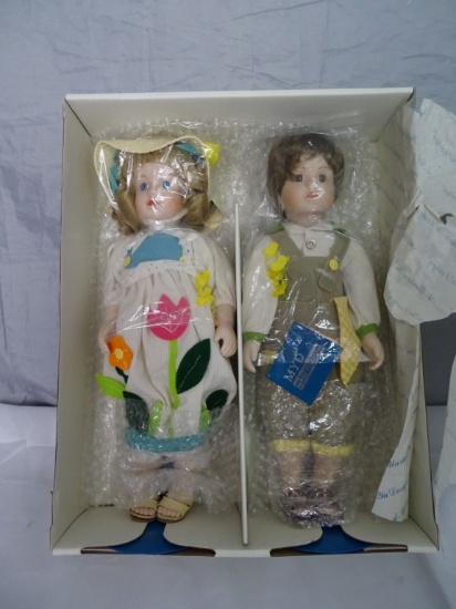 MARIAN YU DESIGN TOMMY AND APRIL DOLLS.