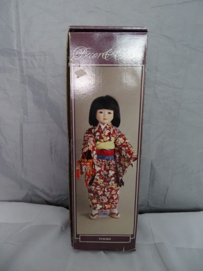 DECOR & MORE YUKIKO DOLL.