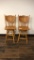 PAIR OF ORNATE WOODEN CHAIRS