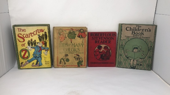 VINTAGE CHILDRENS BOOKS / EARLY 1900S / QTY: 5