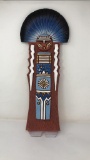 SOUTHWESTERN WALL HANGING POTTERY/ SIGNED