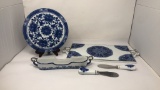 PORCELAIN CHARCUTERIE BOARD WITH ACCESSORIES