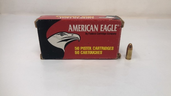 AMERICAN EAGLE 9MM LUGER AUTOMATIC PISTOL AMMO