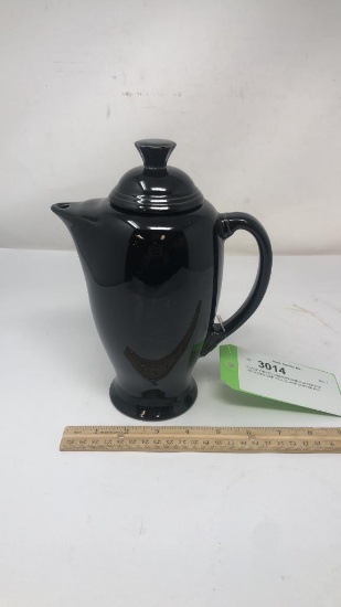 BLACK FIESTA DINNERWARE COFFEE POT