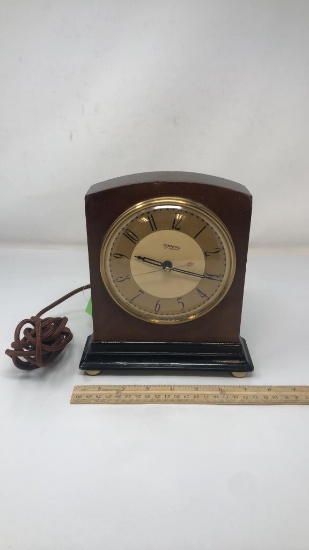 VTG HAMMOND ART DECO SYNCHRONOUS CLOCK ELECTRIC