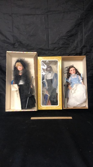 LOUIS ARMSTRONG,DOROTHY, & MAE WEST EFFANBEE DOLLS