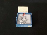 HAND & HAMMER STERLING STAR ORNAMENT 11G