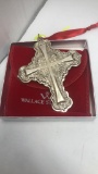 1999 WALLACE GRANDE BAROQUE STERLING CROSS.