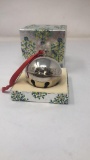 1982 WALLACE SILVERPLATE ANNUAL BELL ORNAMENT.