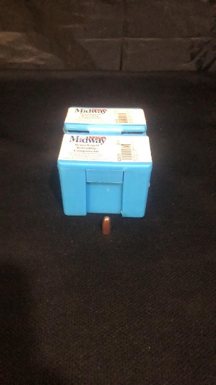 2 BOXES OF MIDWAY 30 CARBINE CALIBER BULLETS