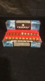30 ROUNDS OF 243 WIN RELOADED AMMO.