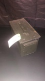 EMPTY MILITARY AMMO CAN.