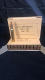 2 BOXES OF 30 CALIBER RELOADED AMMO