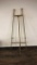 LARGE BRASS COLORED EASEL