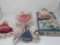 TWO NANCY ANN AND FOUR STORYBOOK DOLLS