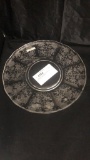 CAMBRIDGE ETCHED SERVING PLATE