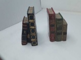 PAIR OF BOOK SHAPED BOOKENDS