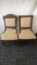 PAIR OF ANTIQUE EASTLAKE STYLE CHAIRS