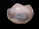 WESTMORELAND PINK MILK GLASS BOWL