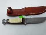 VINTAGE WEST-CUT KNIFE & SHEATH