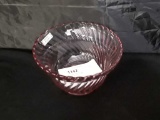 IMPERIAL PINK GLASS BOWL