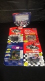 5 NASCAR FIGURINES IN ORIGINAL PACKAGING