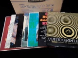 BOX OF 8 VINYL ALBUMS