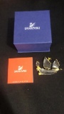 SWAROVSKI CRYSTAL CHINESE JUNK SHIP.