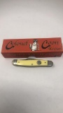 COLONEL COON POCKET KNIFE-YELLOW