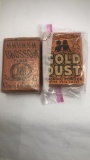 VINTAGE TOBACCO AND WASHING POWDER