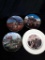 SET OF FOUR PORCELAIN COLLECTOR'S PLATES