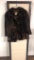 KNEETER FURS BROWN FUR COAT