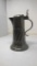 SOLID PEWTER PITCHER