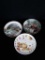 SET OF THREE PORCELAIN COLLECTOR'S PLATES